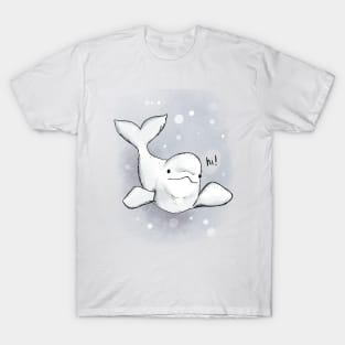 Beluga Greeting T-Shirt